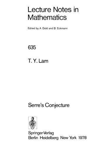 Serre’s Conjecture