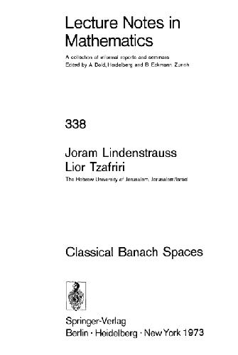 Classical Banach Spaces