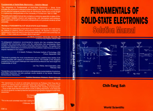 Fundamentals of Solid-State Electronics: Solution Manual