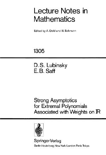 Strong Asymptotics for Extremal Polynomials Associated with Weights on R