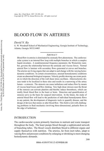 Annual Review of Fluid Mechanics