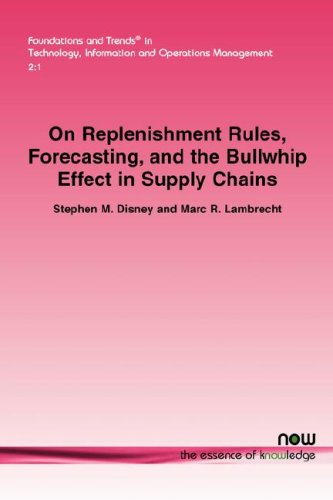 On Replenishment Rules, Forecasting and the Bullwhip Effect in Supply Chains