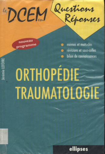 Orthopédie-Traumatologie