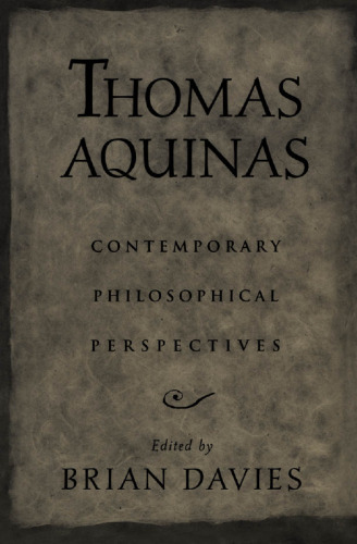 Thomas Aquinas: Contemporary Philosophical Perspectives