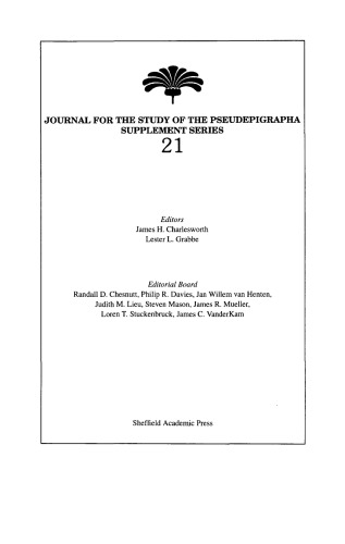 Land, Center & Diaspora: Jewish Constructs in Late Antiquity (JSP Supplements)