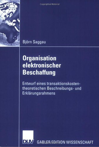 Organisation elektronischer Beschaffung