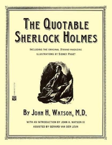 The Quotable Sherlock Holmes