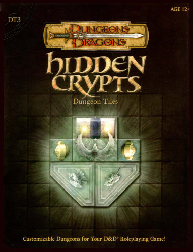 Hidden Crypts Dungeon Tiles, Set 3 (Dungeons & Dragons Accessory)