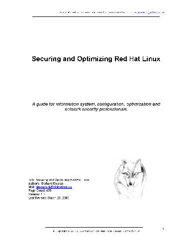 Securing and Optimizing Red Hat Linux