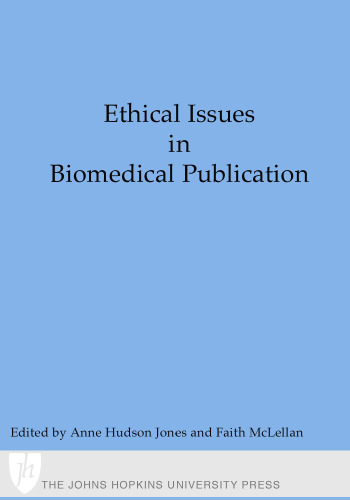 Ethical Issues in Biomedical Publication