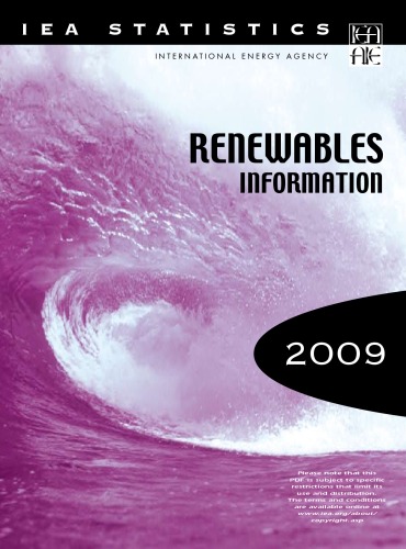 Renewables Information 2009