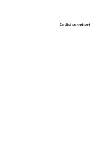 Codici correttori: Un'introduzione (UNITEXT   La Matematica per il 3+2)