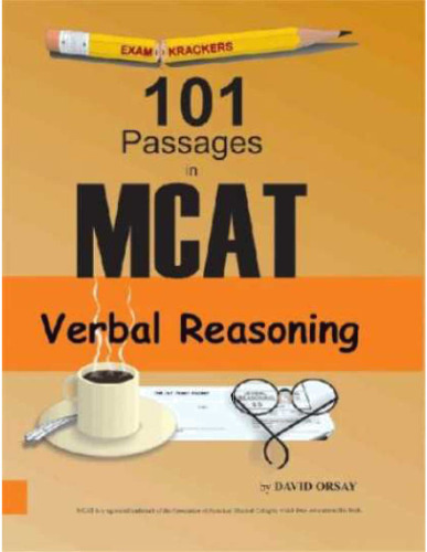 Examkrackers 101 Passages in MCAT Verbal Reasoning