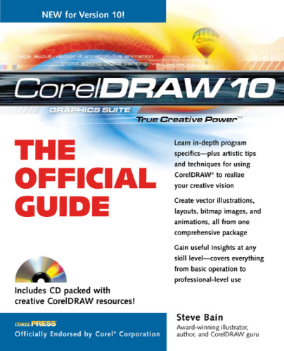 CorelDRAW(r) 10: The Official Guide