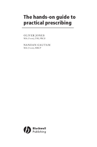 The Hands-on Guide to Practical Prescribing (Hands-on Guides)