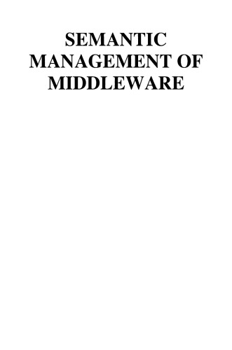 The Semantic Management of Middleware