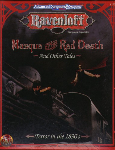 Masque of the Red Death and Other Tales (AD&D 2nd Ed Roleplaying, Ravenloft, Expansion, 1103)