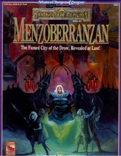 Menzoberranzan (Advanced Dungeons & Dragons, 2nd Ed. Fantasy Roleplaying, Forgotten Realms)