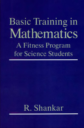 Basic training in mathematics: a fitness program for science students