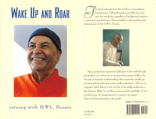 Wake Up and Roar: Satang With H. W. L. Poonja, Vol. 1