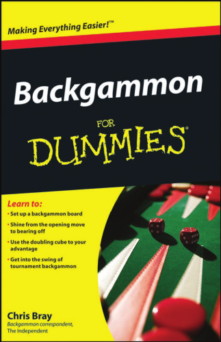 Backgammon For Dummies (For Dummies (Sports & Hobbies))