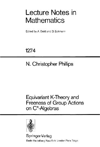 Equivariant K-Theory and Freeness of Group Actions on C Algebras