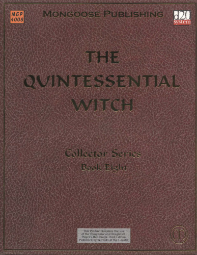 The Quintessential Witch (Dungeons & Dragons d20 System)