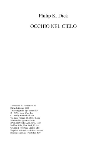 Occhio nel cielo