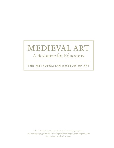 Medieval Art: A Resource for Educators