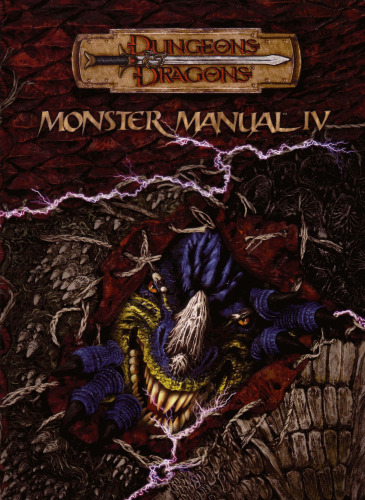 Monster Manual IV (Dungeons & Dragons d20 3.5 Fantasy Roleplaying)