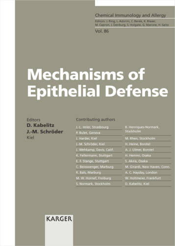 Mechanisms of Epithelial Defense (Chemical Immunology)