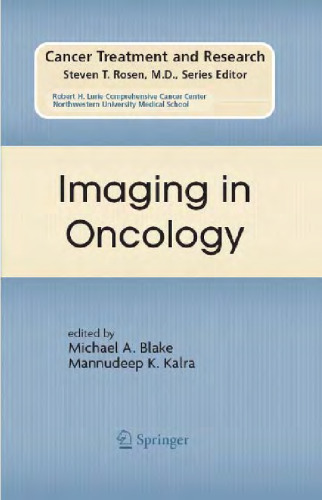 Imaging in Oncology (Cancer Treatment and Research)