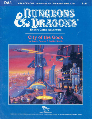 City of the Gods (Dungeons and Dragons: Blackmoor Module DA3)