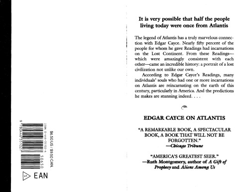 Edgar Cayce on Atlantis (Edgar Cayce Series)