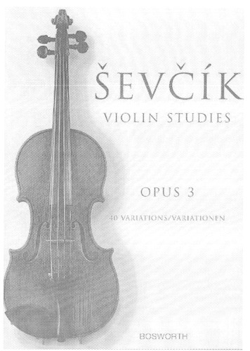 Violin studies, opus 3 : 40 variations = variationen