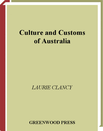 Culture and Customs of Australia (Culture and Customs of Asia)