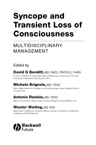 Syncope and Transient Loss of Consciousness: Multidisciplinary Management