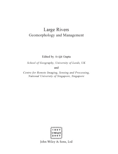 Large Rivers: Geomorphology and Management