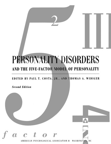 Personality Disorders and the Five-Factor Model of Personality