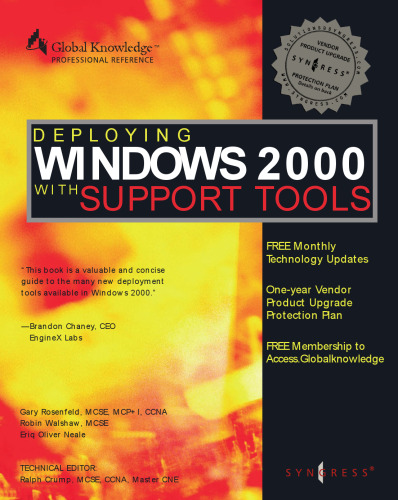 Deploying Windows 2000 with Support Tools