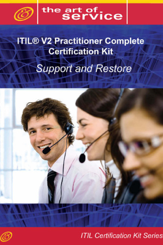 ITIL V2 Support and Restore (IPSR) Full Certification Online Learning and Study Book Course - The ITIL V2 Practitioner IPSR Complete Certification Kit