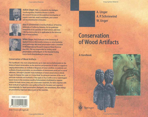 Conservation of Wood Artifacts: A Handbook (Natural Science in Archaeology)