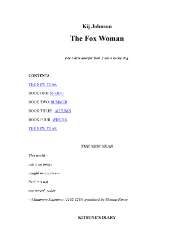 The Fox Woman