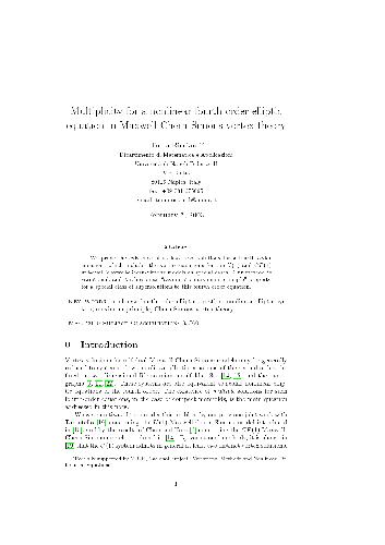 Multiplicity for a nonlinear fourth order elliptic equation in Maxwell-Chern-Simons vortex theory