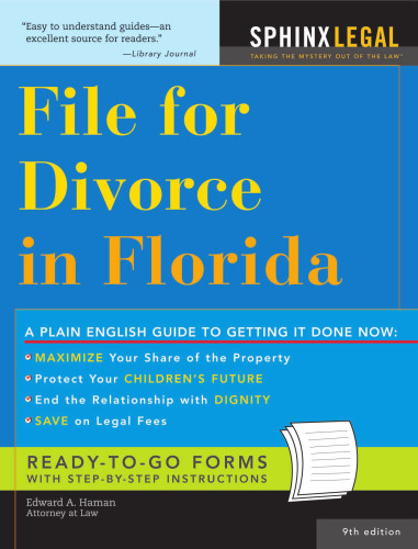 How to File for Divorce in Florida, 9E