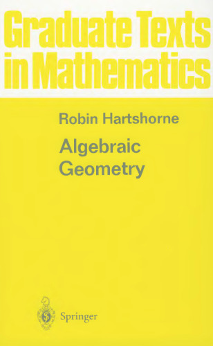 Algebraic Geometry