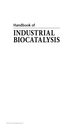 Handbook of Industrial Biocatalysis