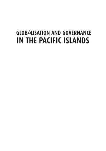 Globalisation and governance in the Pacific Islands