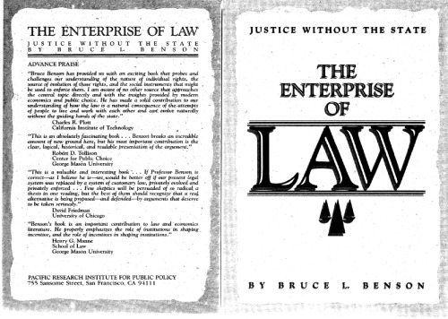 The Enterprise of Law: Justice Without the State