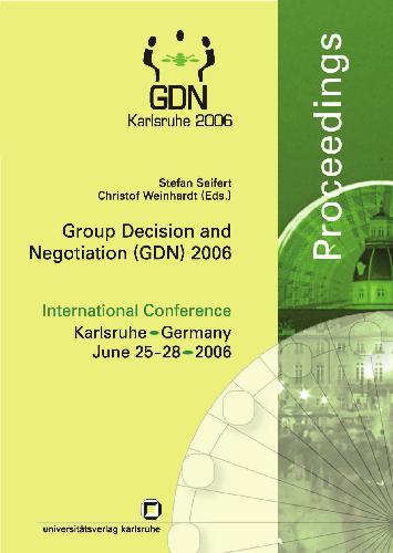 Group decision and negotiation